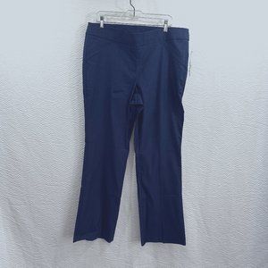 Kim Rogers Pants 16 Average Boot Cut Tummy Control Medium Denim Super Stretch